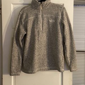 North face half zip pullover